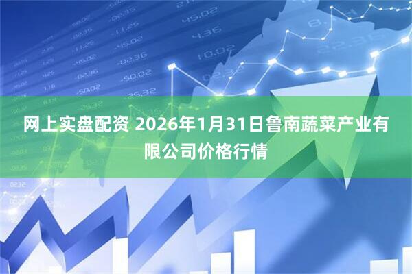 网上实盘配资 2026年1月31日鲁南蔬菜产业有限公司价格行情